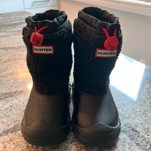 Hunter Black Waterproof Insulated Boots